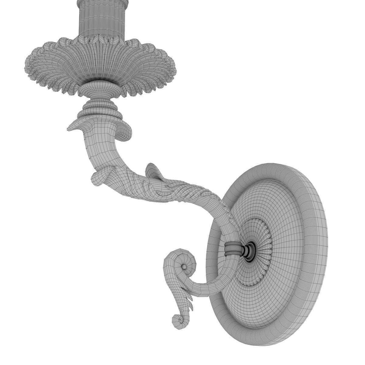 Arizzi 869 wall light 3D model_3