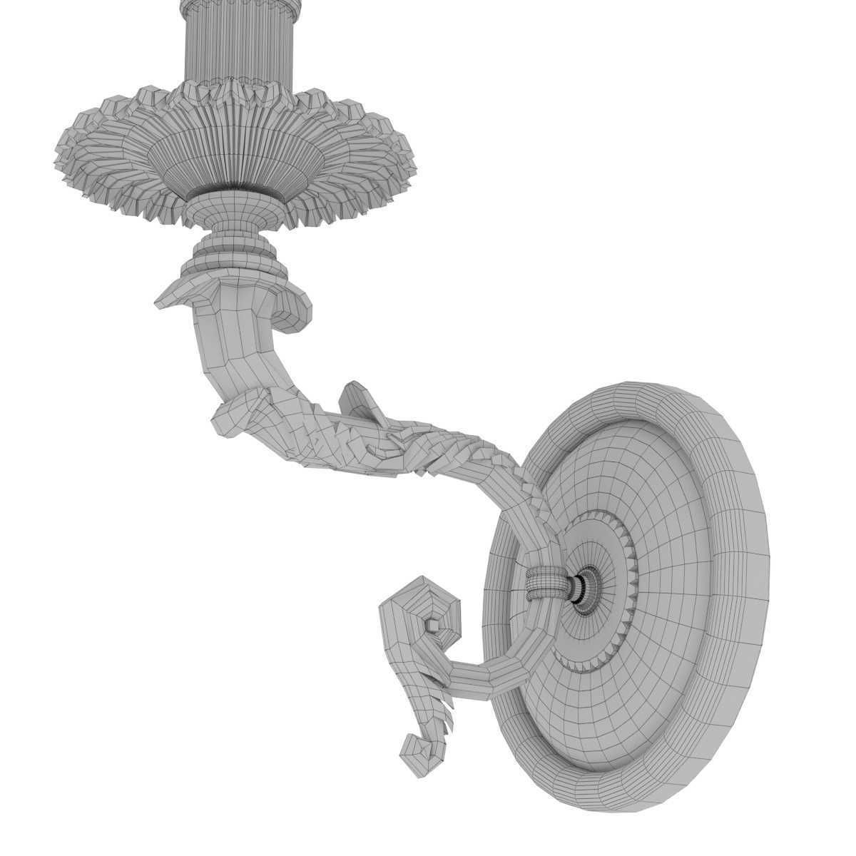 Arizzi 869 wall light 3D model_2