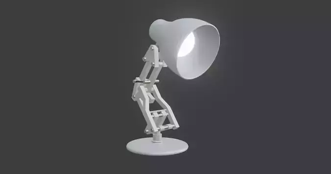 Pixar lamp rigged 