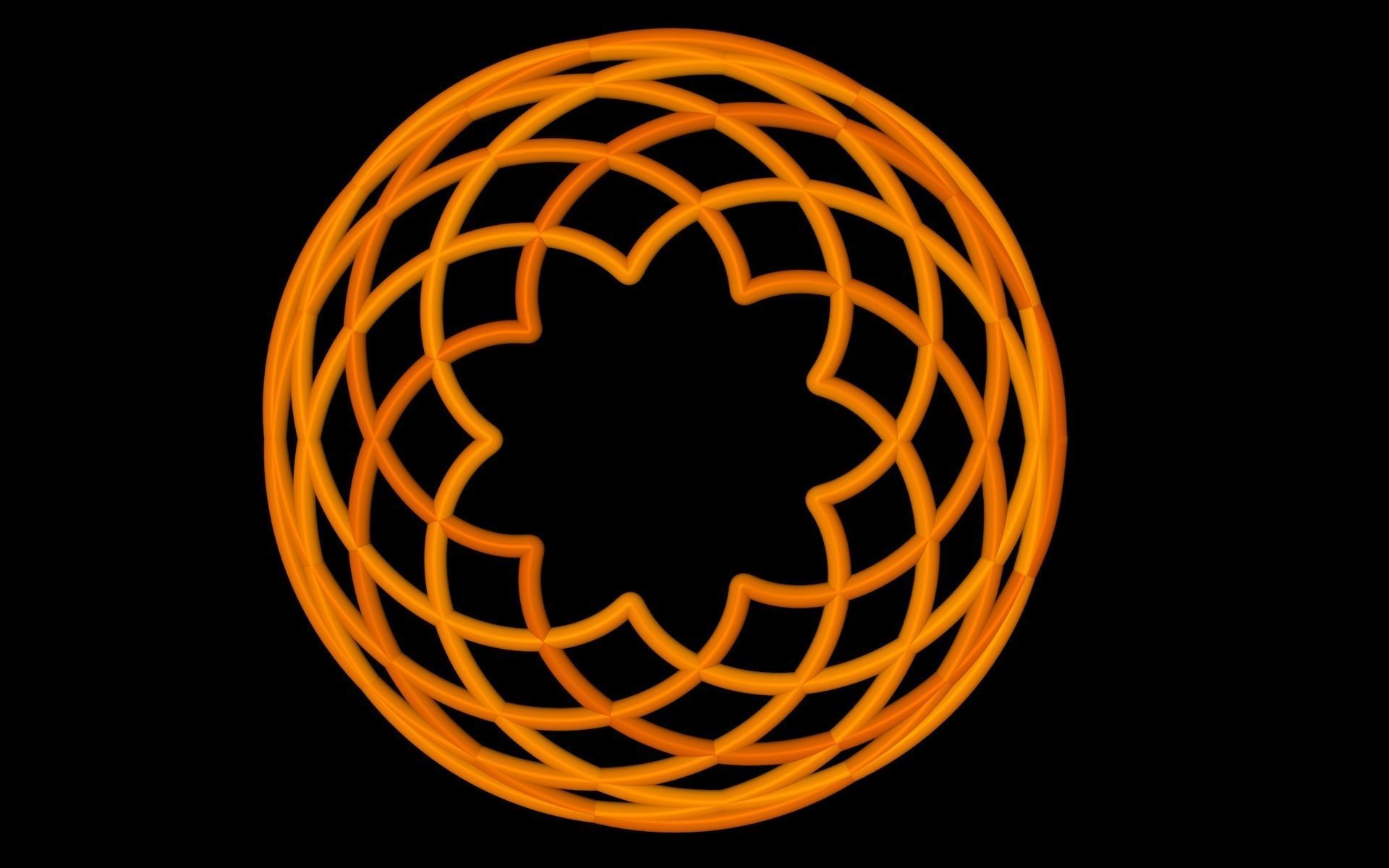 061 Motion of points around circle 001 3D model_4