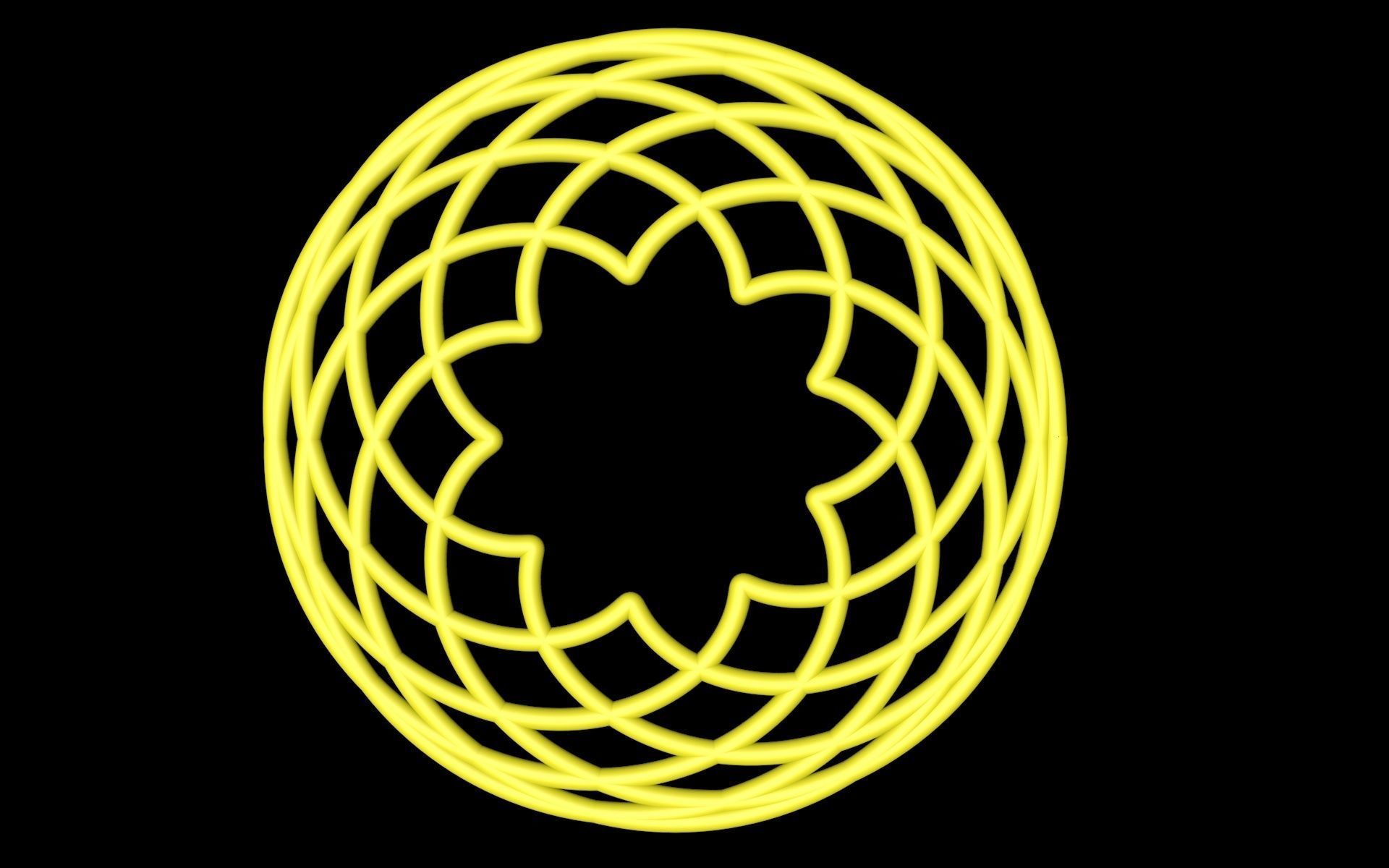 061 Motion of points around circle 001 3D model_2