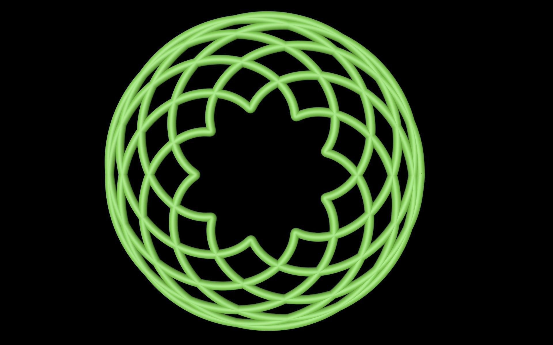 061 Motion of points around circle 001 3D model_5