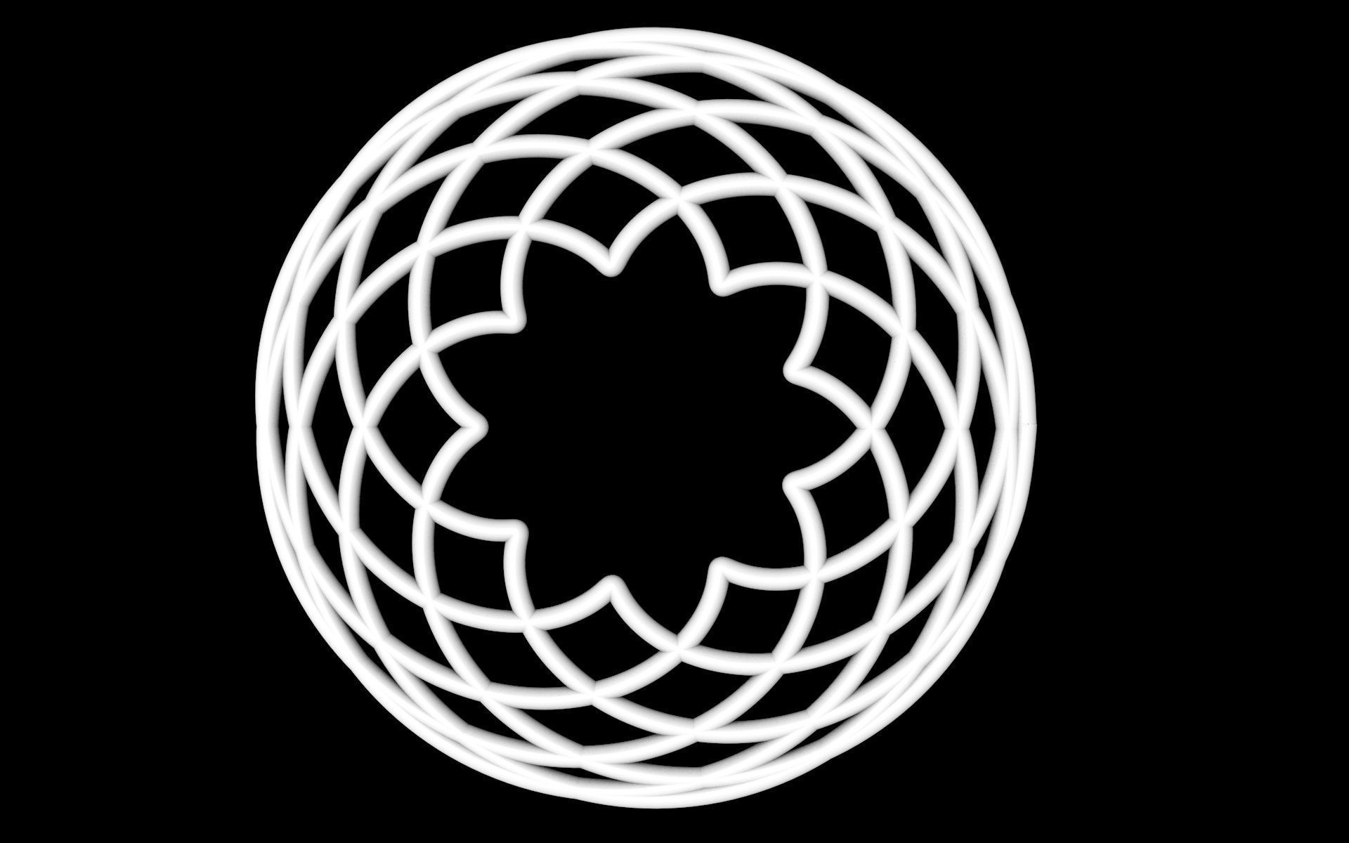 061 Motion of points around circle 001 3D model_1