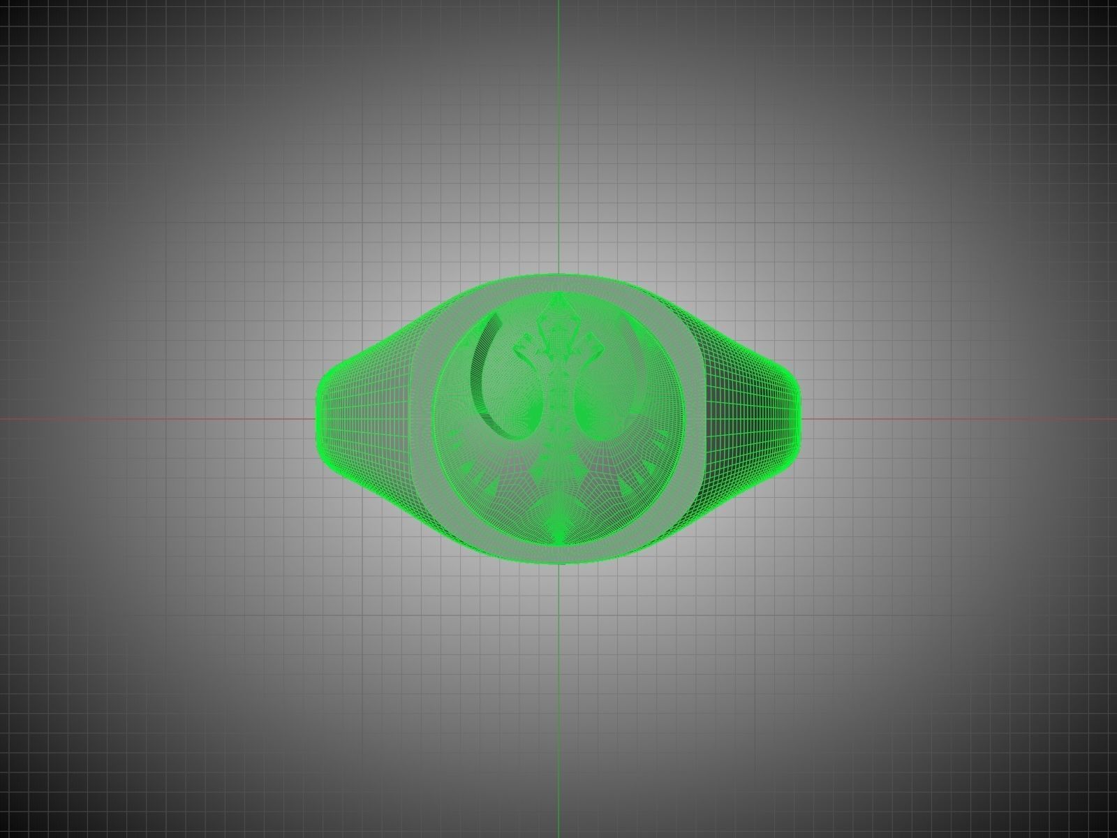 Star Wars Rebel - Alliance Starbird Ring 3D print model_14