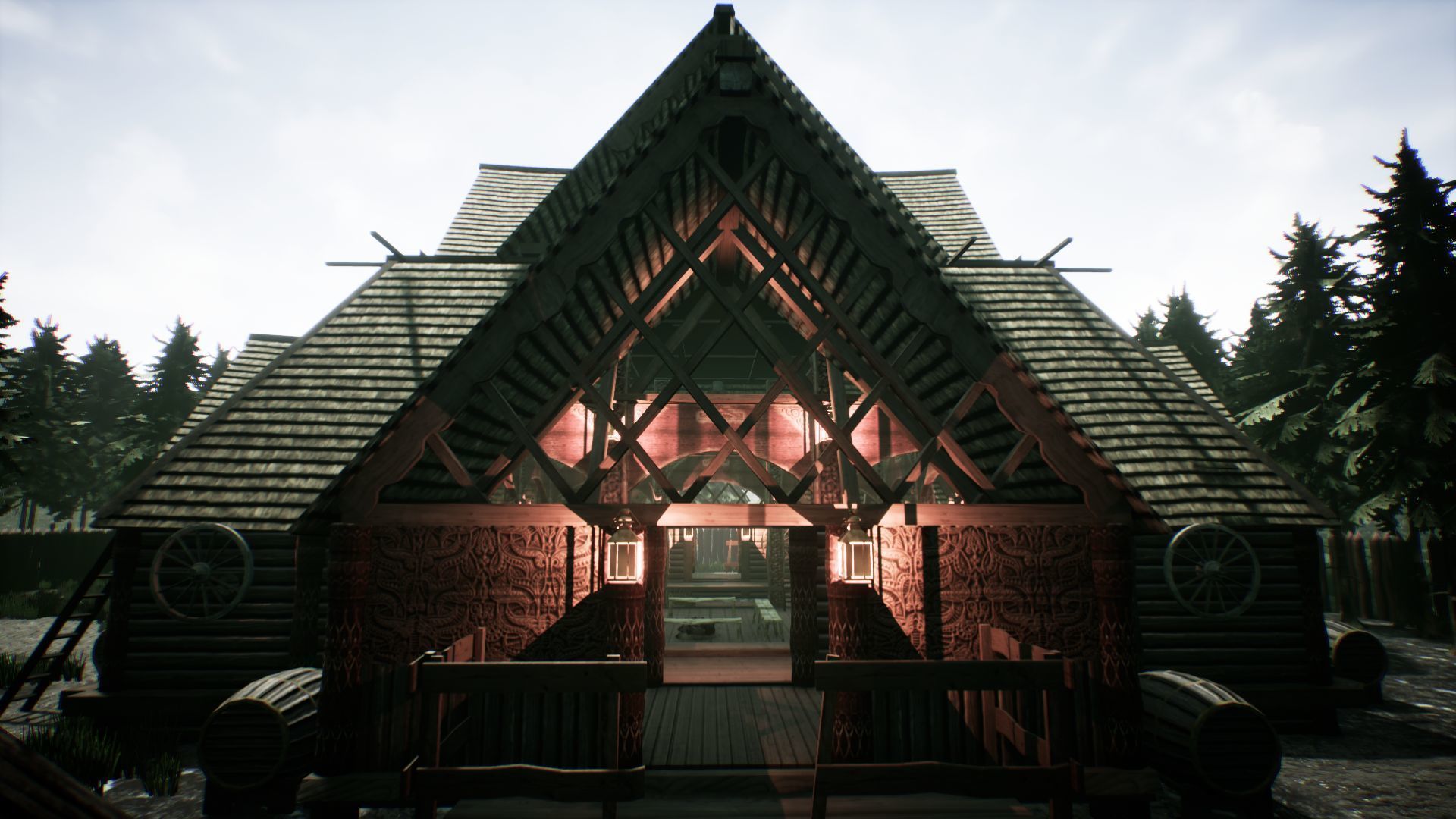 Viking Household Unreal Engine UE4 Low-poly 3D model_15