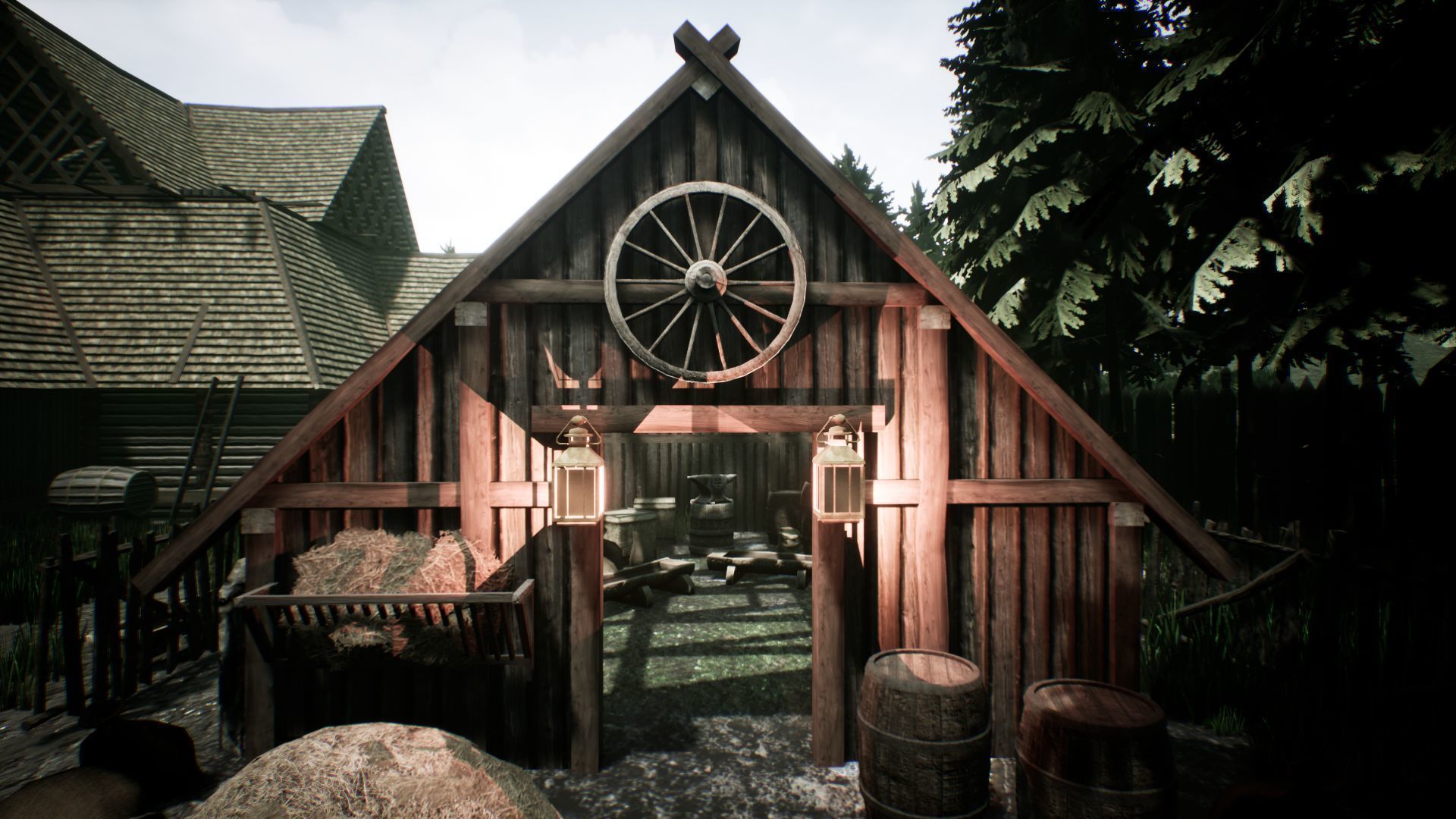 Viking Household Unreal Engine UE4 Low-poly 3D model_6