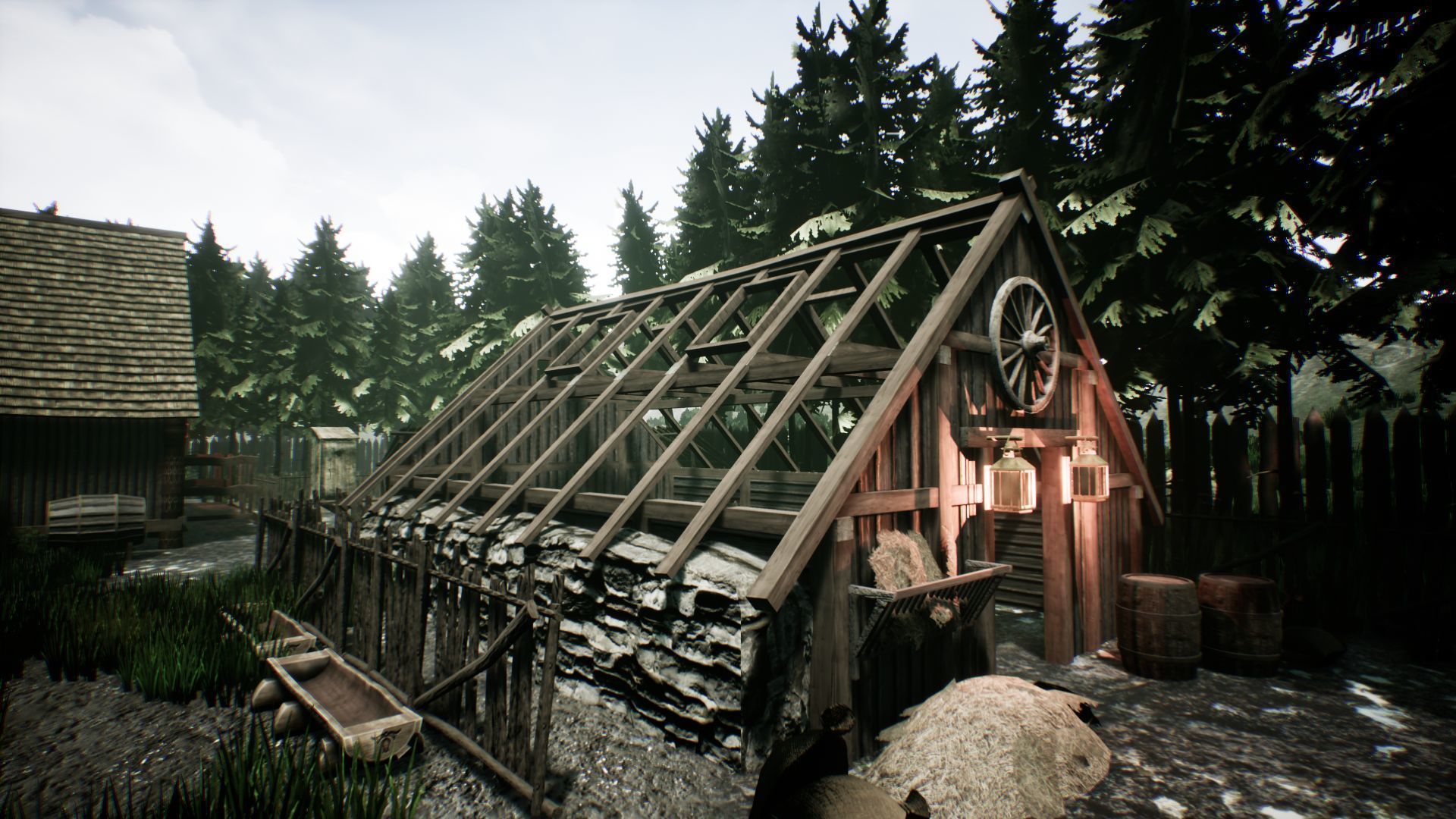 Viking Household Unreal Engine UE4 Low-poly 3D model_5
