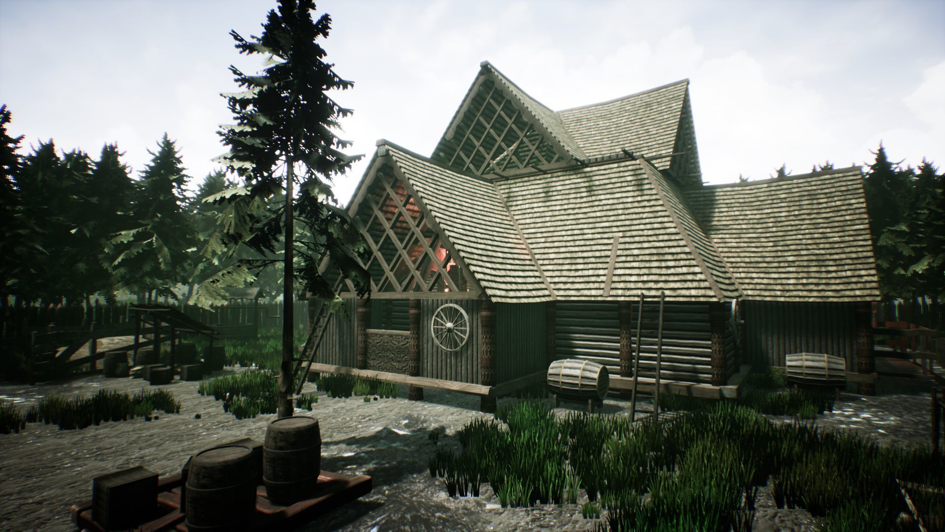 Viking Household Unreal Engine UE4 Low-poly 3D model_2
