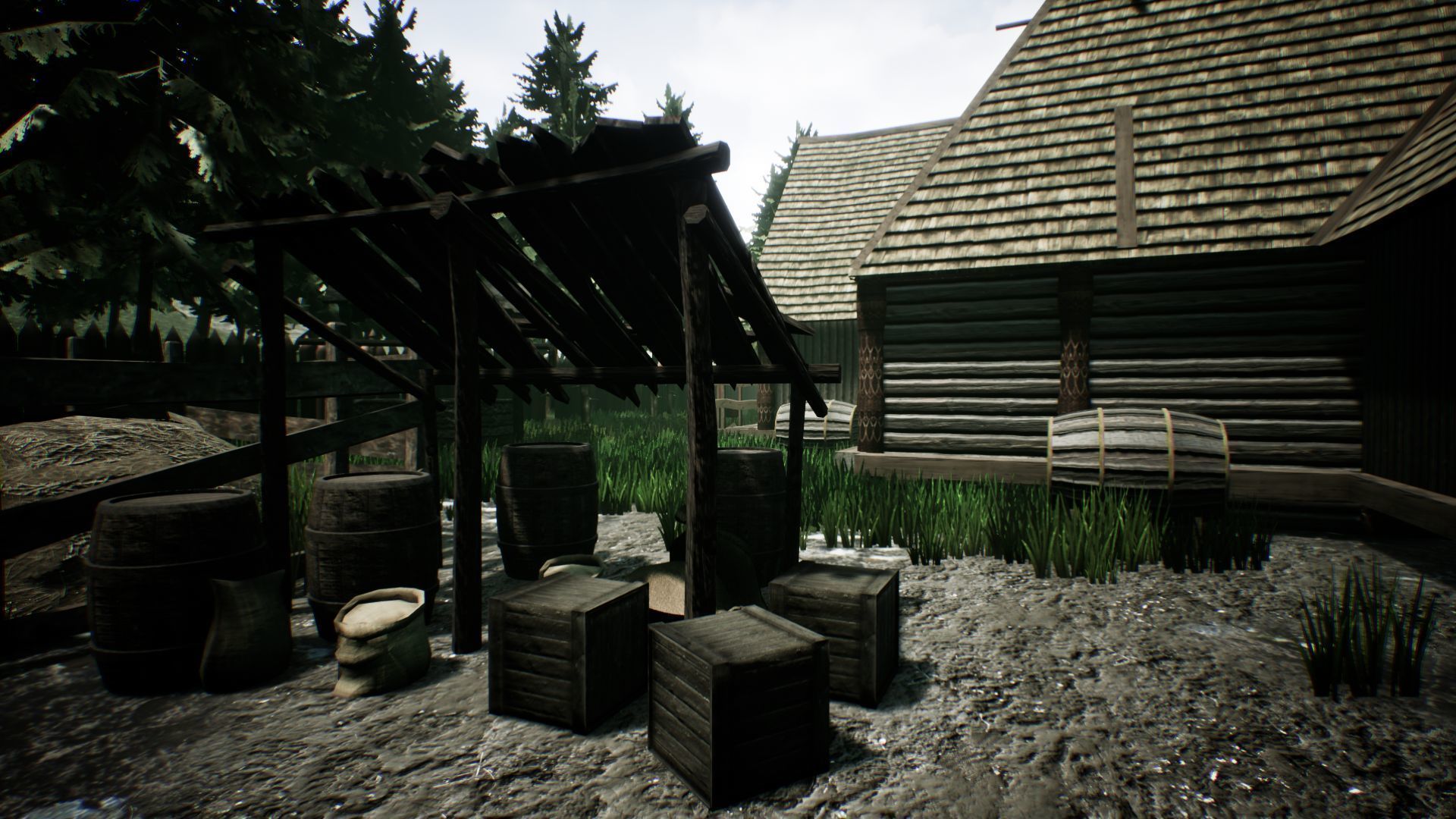 Viking Household Unreal Engine UE4 Low-poly 3D model_12