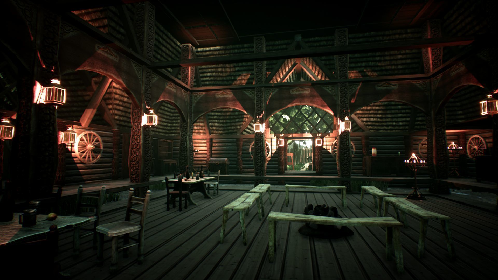 Viking Household Unreal Engine UE4 Low-poly 3D model_17