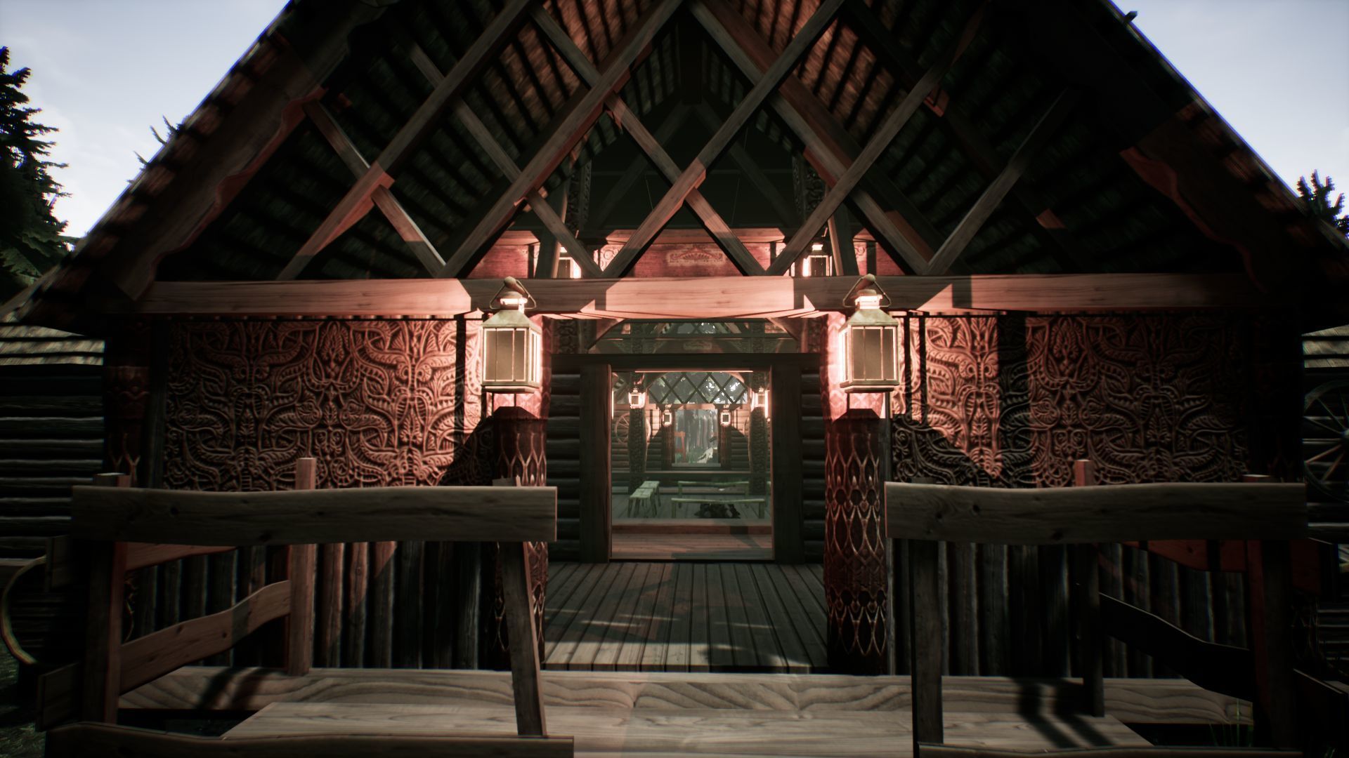 Viking Household Unreal Engine UE4 Low-poly 3D model_16