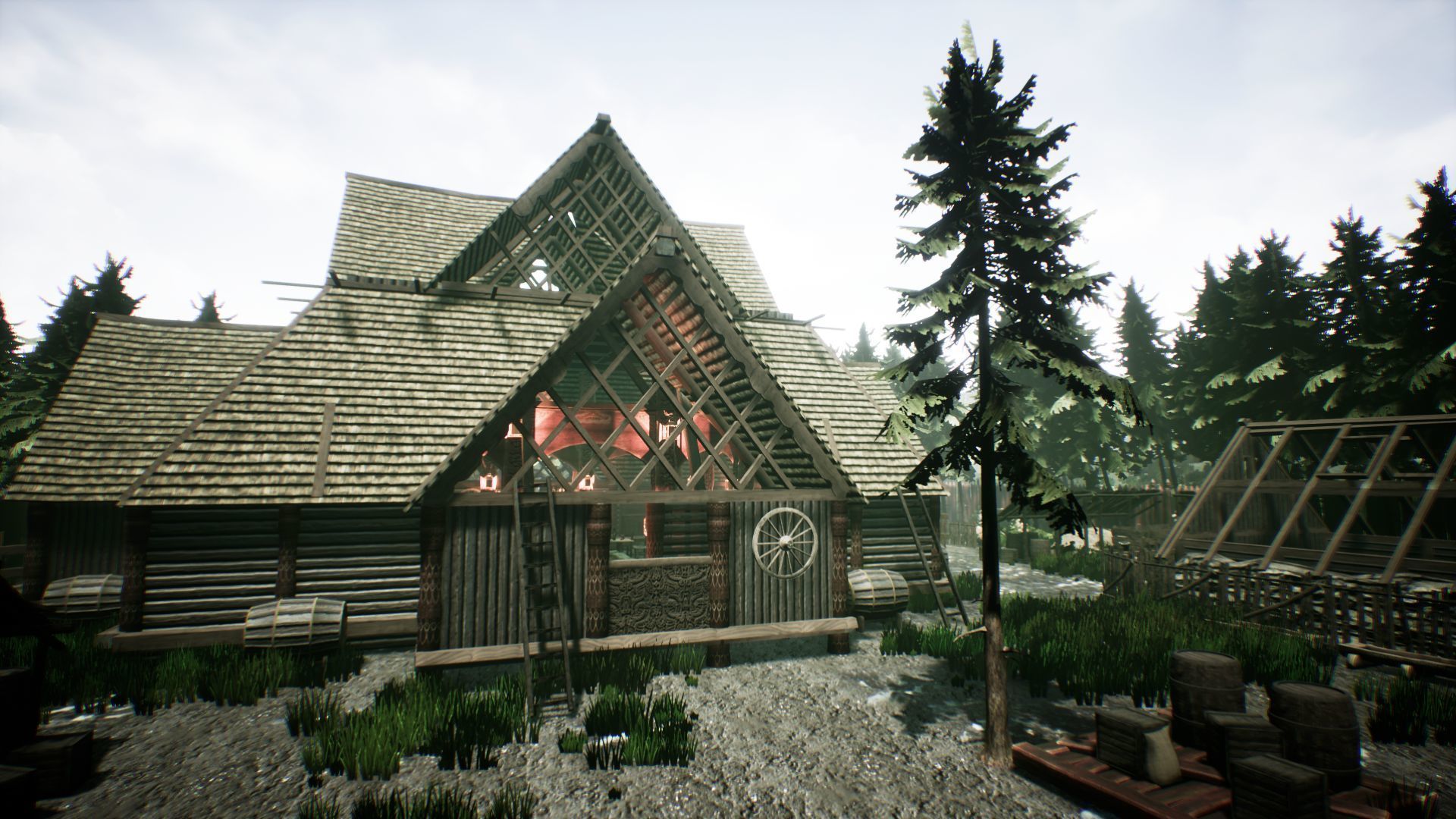 Viking Household Unreal Engine UE4 Low-poly 3D model_3