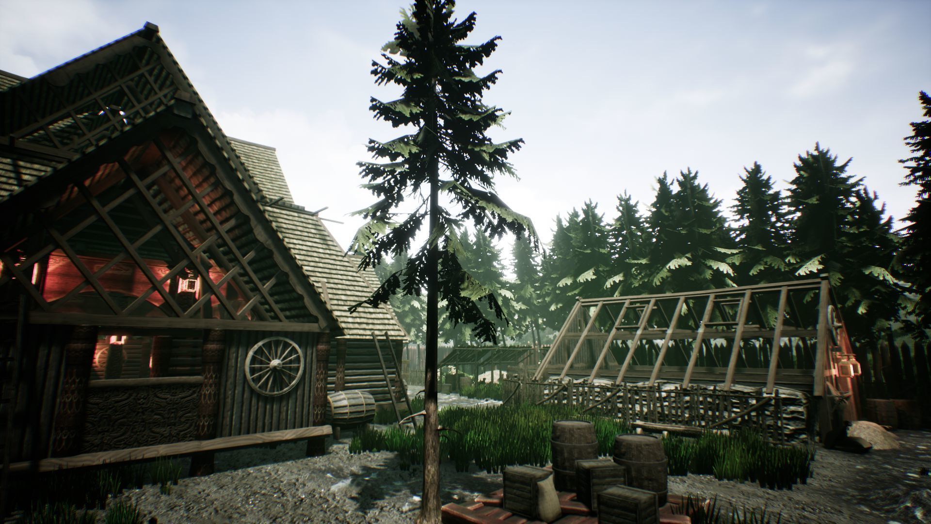 Viking Household Unreal Engine UE4 Low-poly 3D model_8