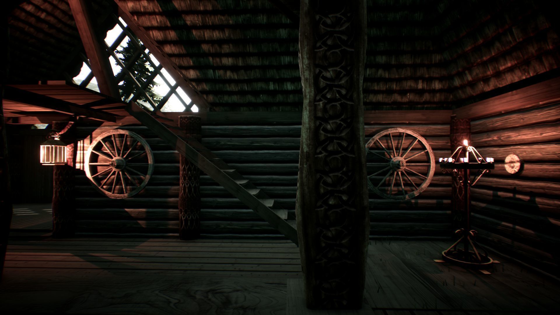 Viking Household Unreal Engine UE4 Low-poly 3D model_22