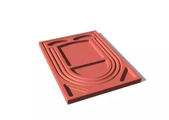 BEADING BOARD  BEADING TRAY FOR JEWELLERY NECKLACE MAKING 3D model