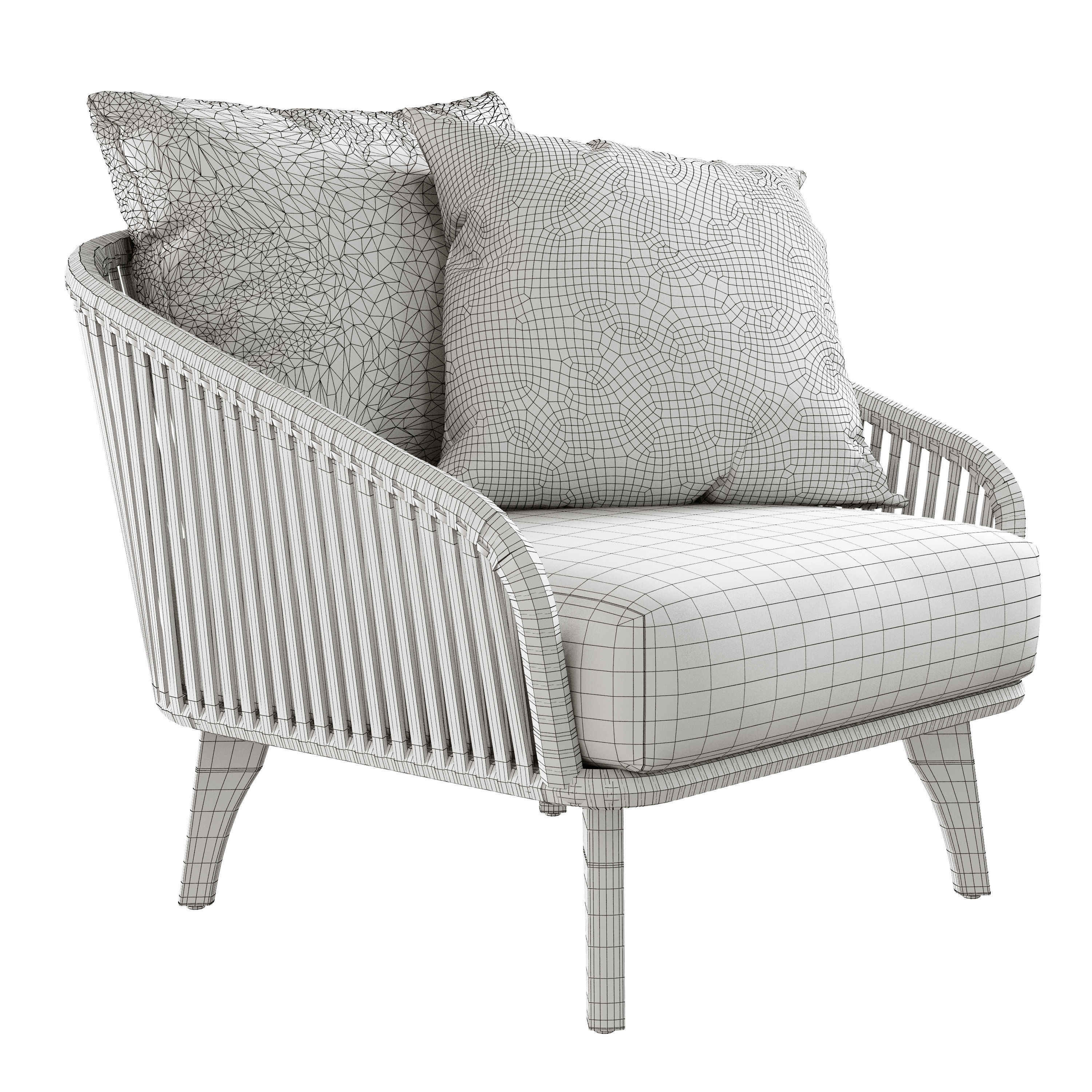 4so santander lounge set 3D model_11