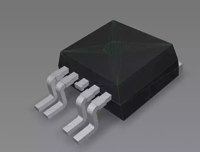 TO263-4 electronic component