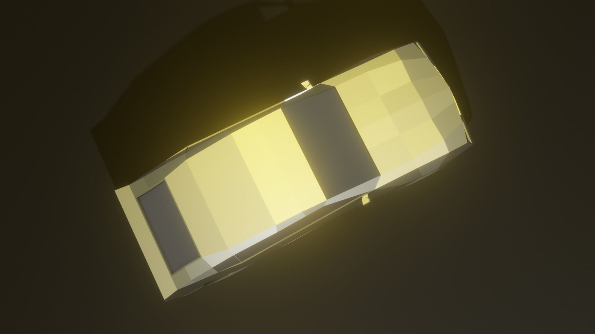 Low Poly Car Low-poly 3D model_6