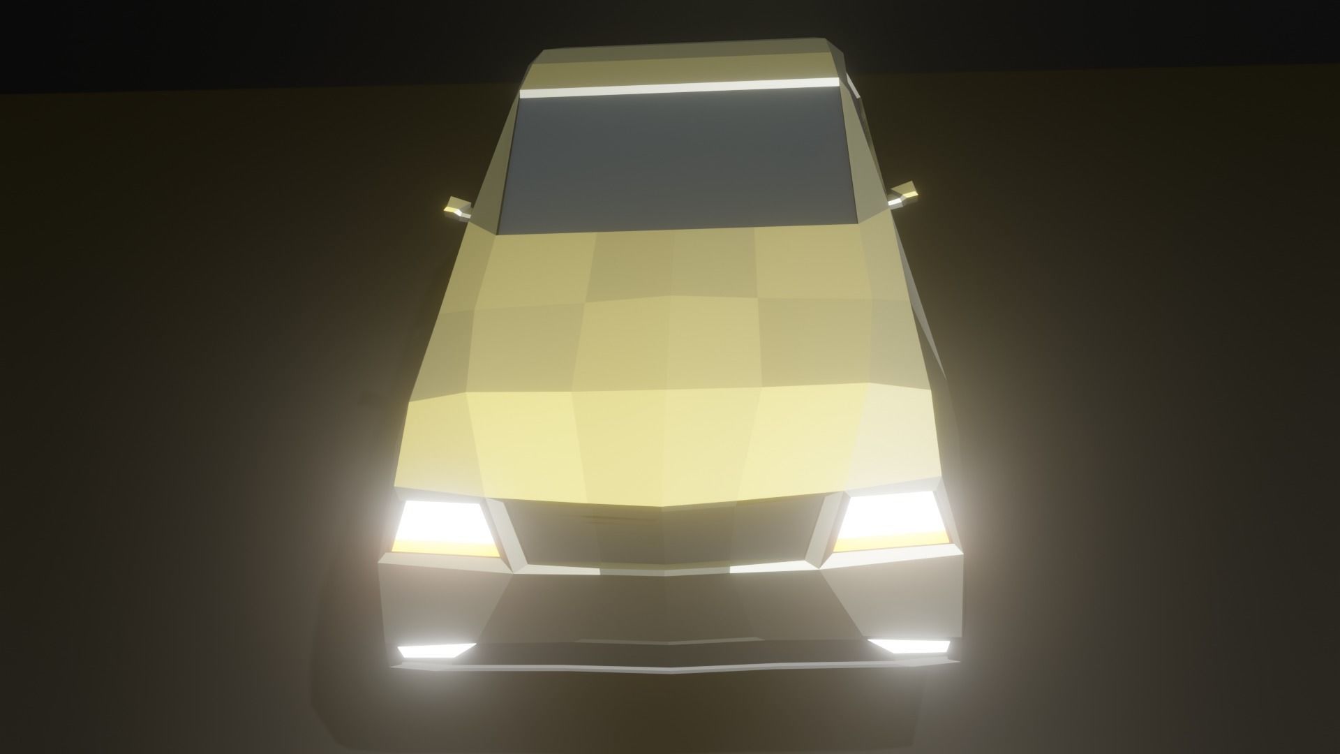 Low Poly Car Low-poly 3D model_18