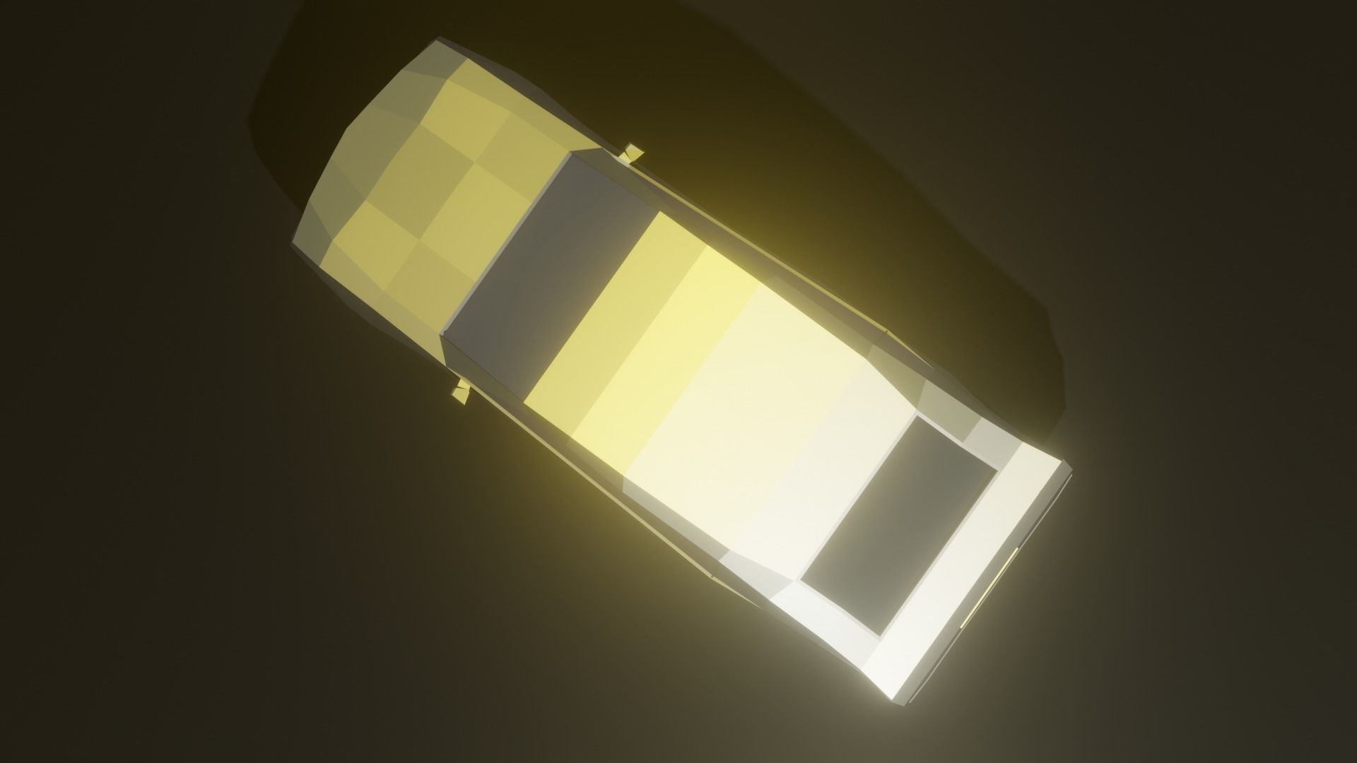 Low Poly Car Low-poly 3D model_7