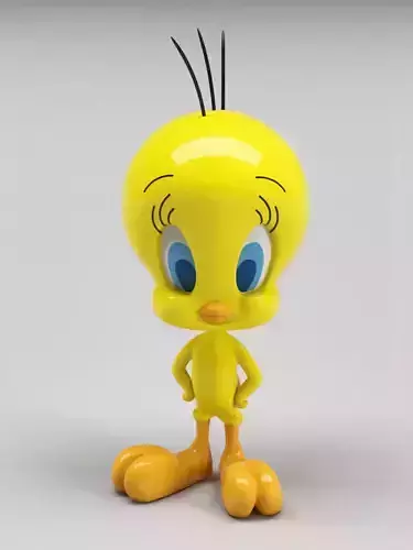 Tweety bird Free 3D model