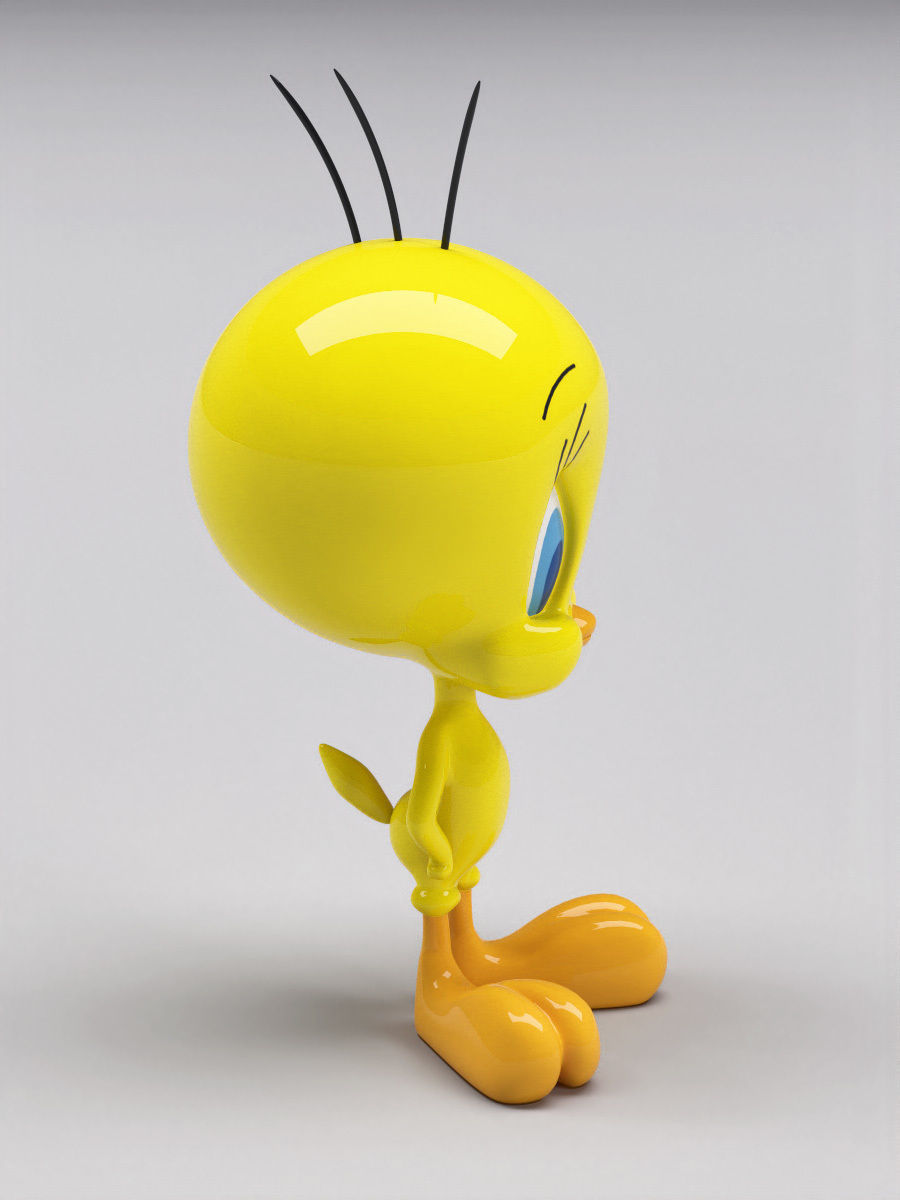 Tweety bird Free 3D model_2