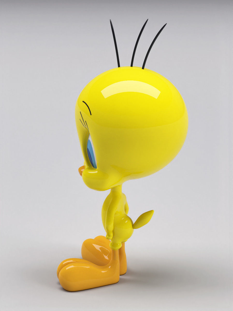 Tweety bird Free 3D model_5