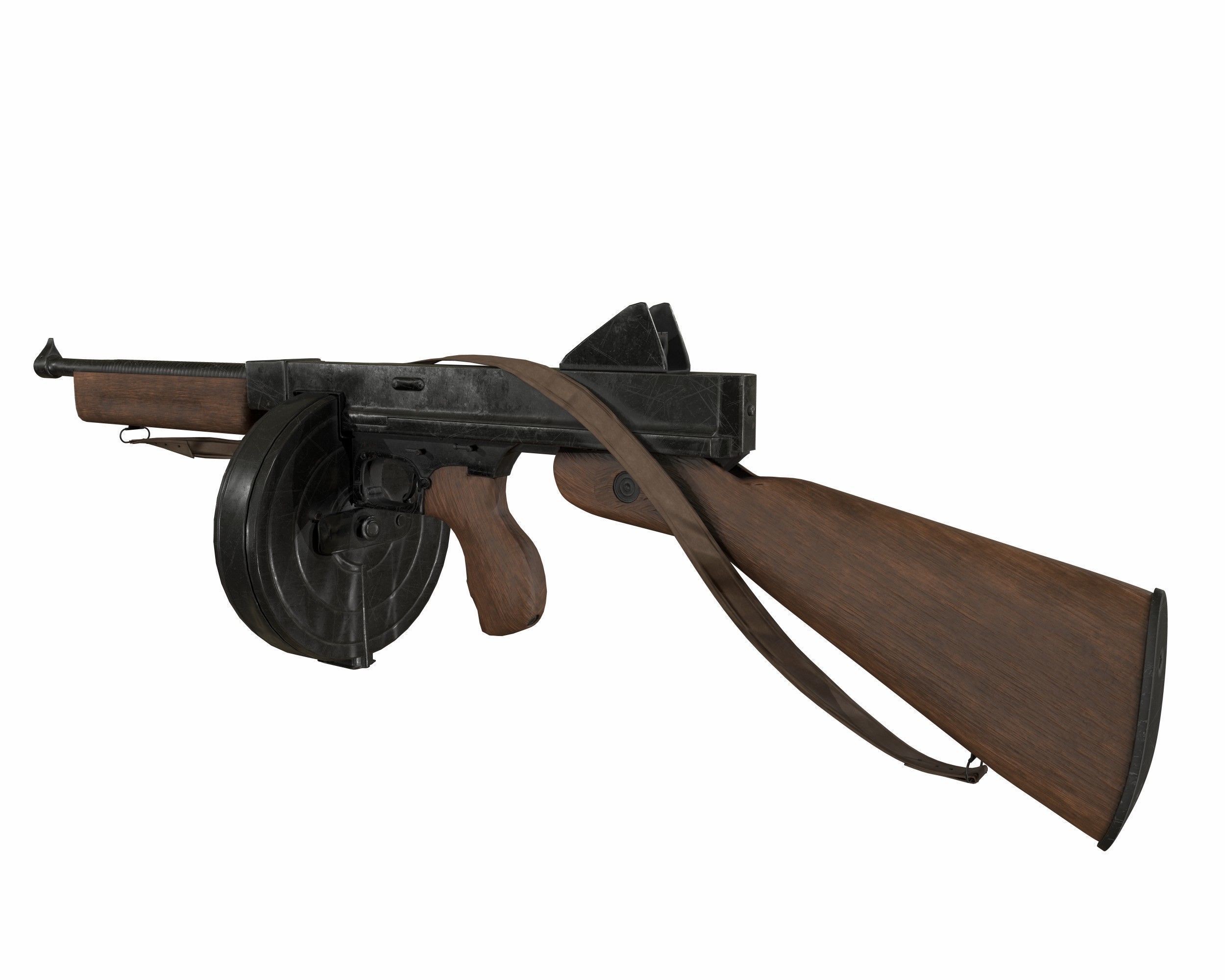 m1921 thompson 3D model_13