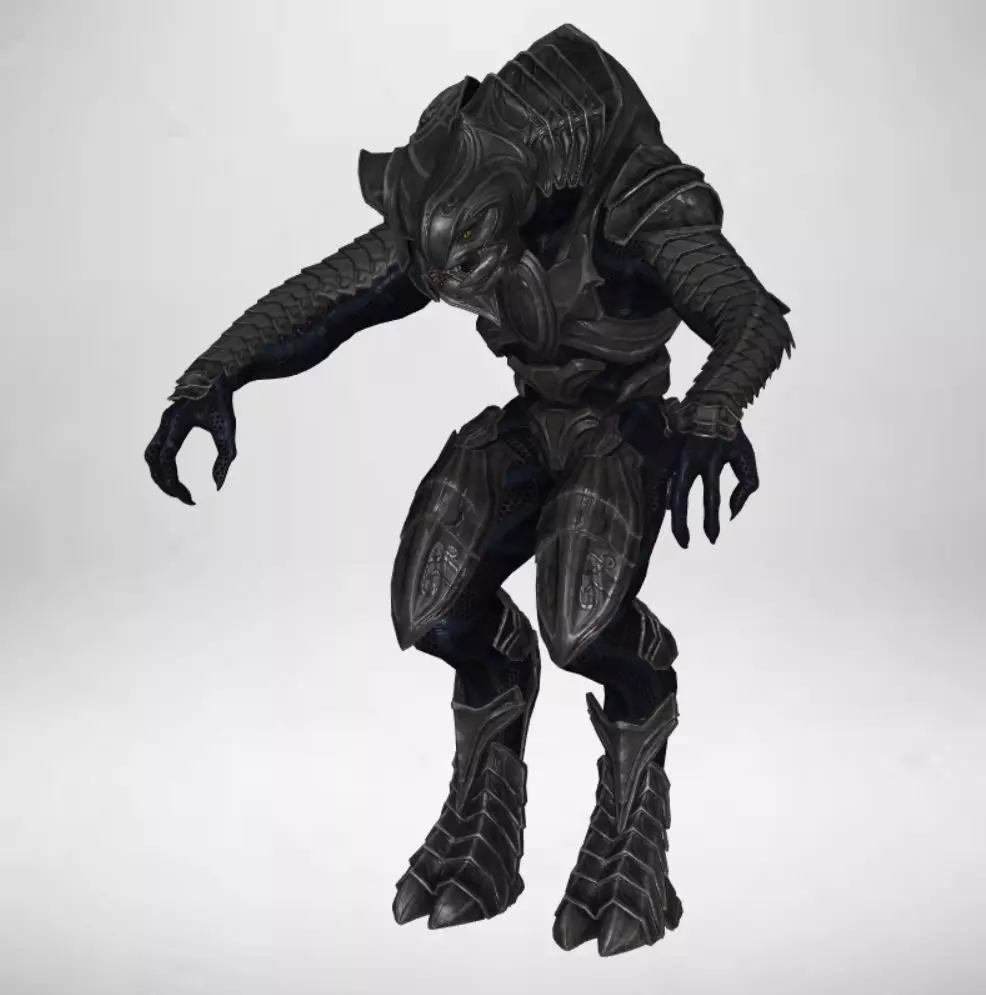 Gameready Future Character - 101 3D model_0