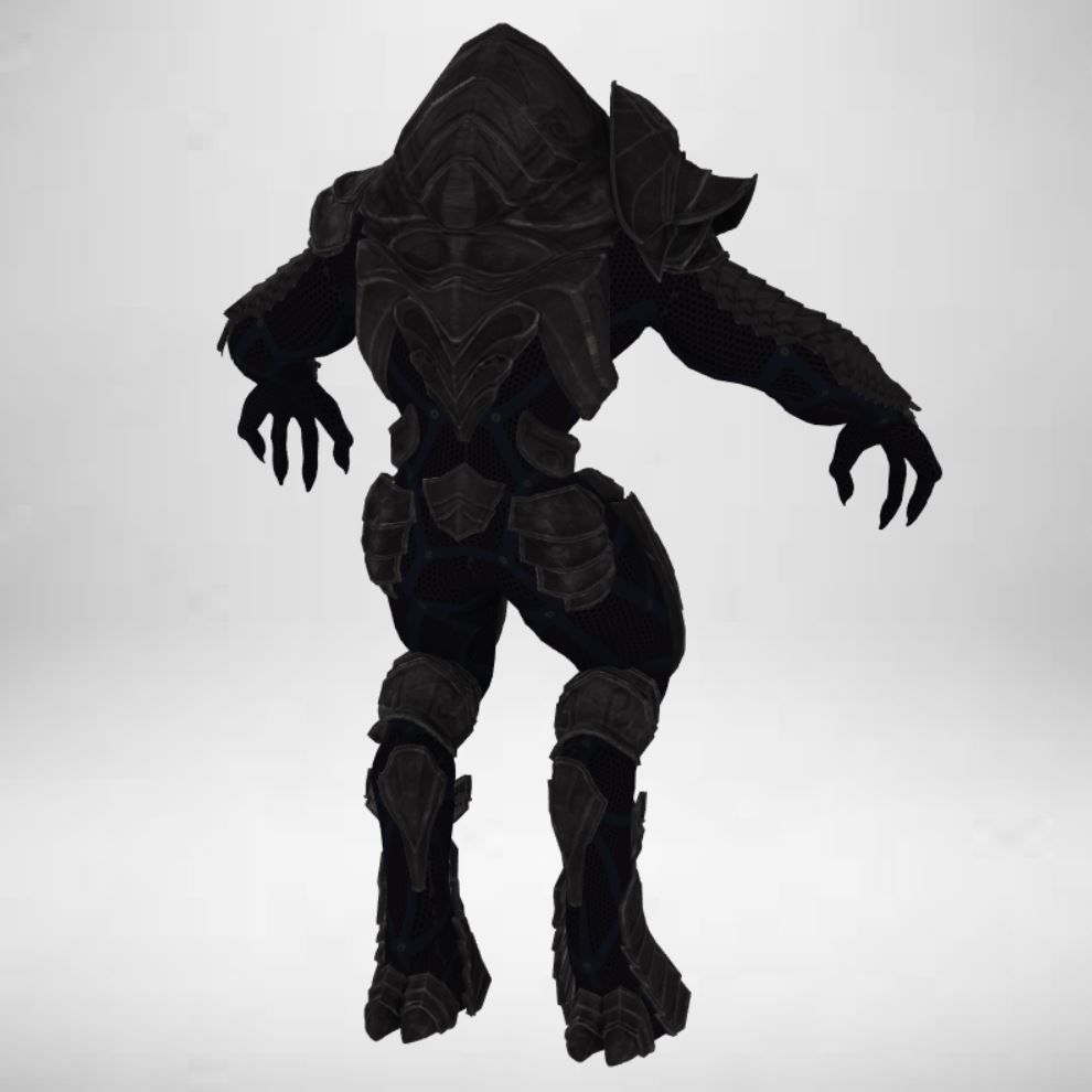 Gameready Future Character - 101 3D model_4