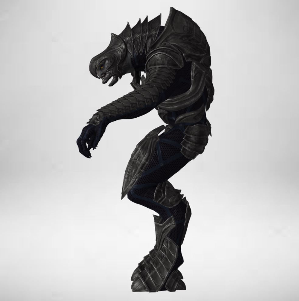 Gameready Future Character - 101 3D model_3