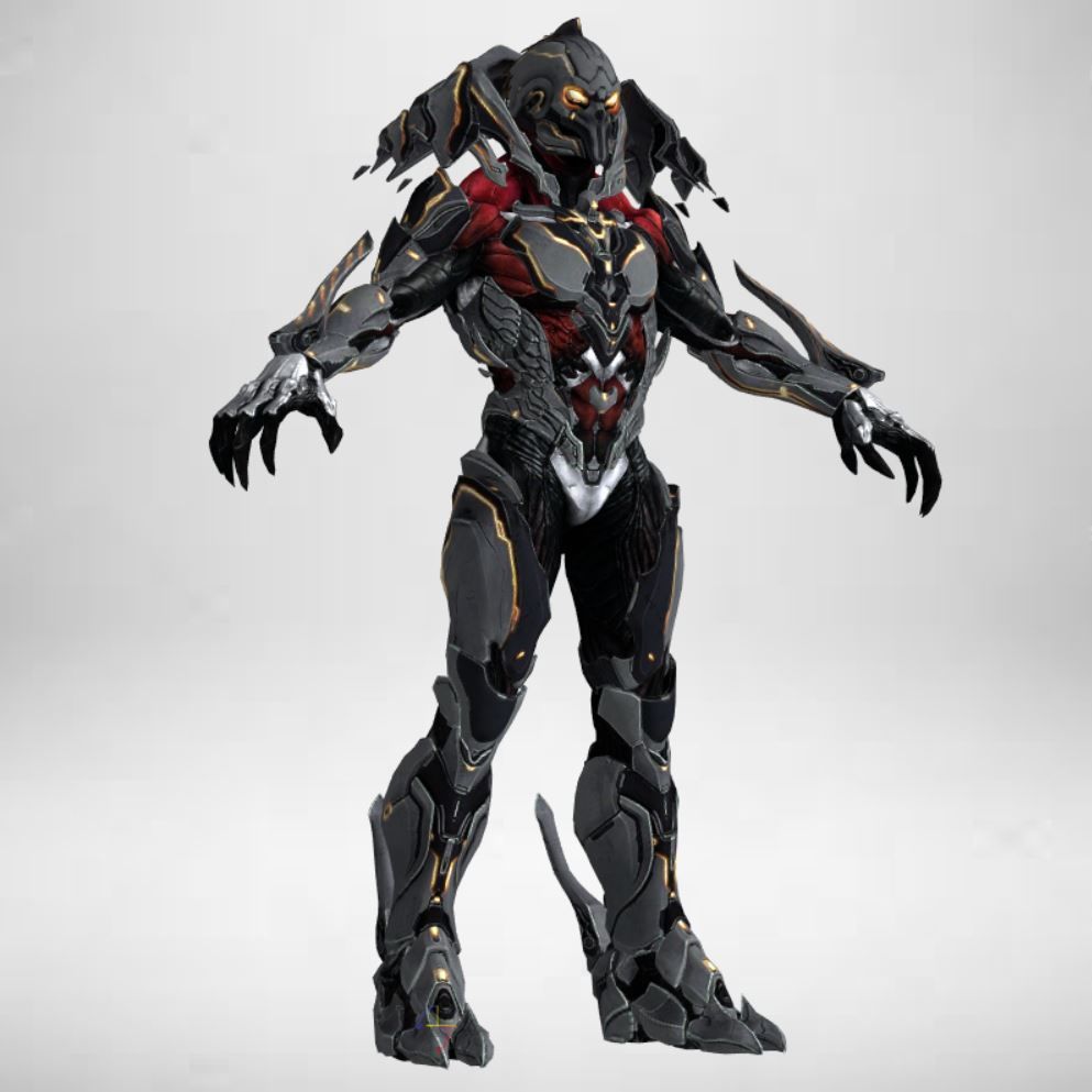 Gameready Future Character - 102 3D model_5