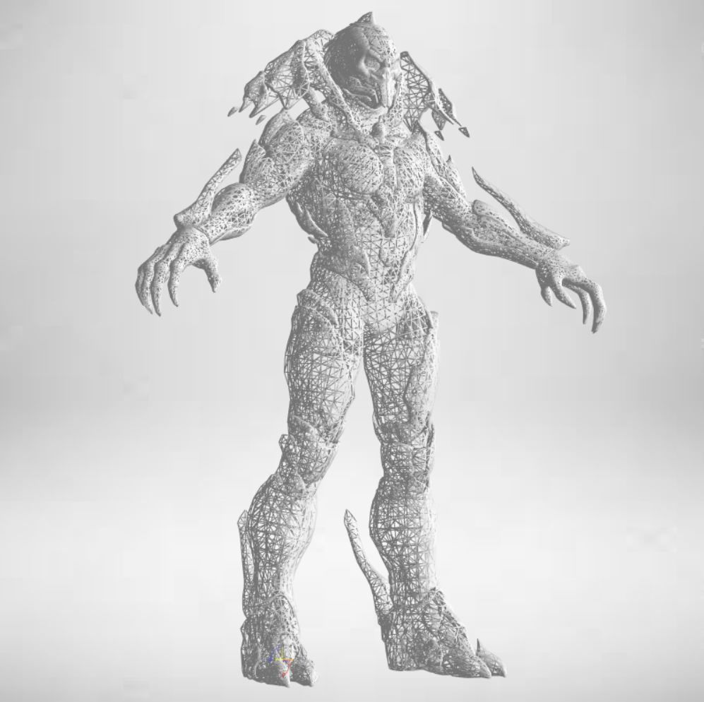 Gameready Future Character - 102 3D model_8