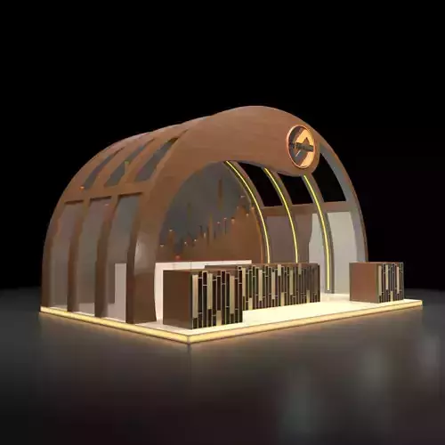 Exhibition Booth 3D model