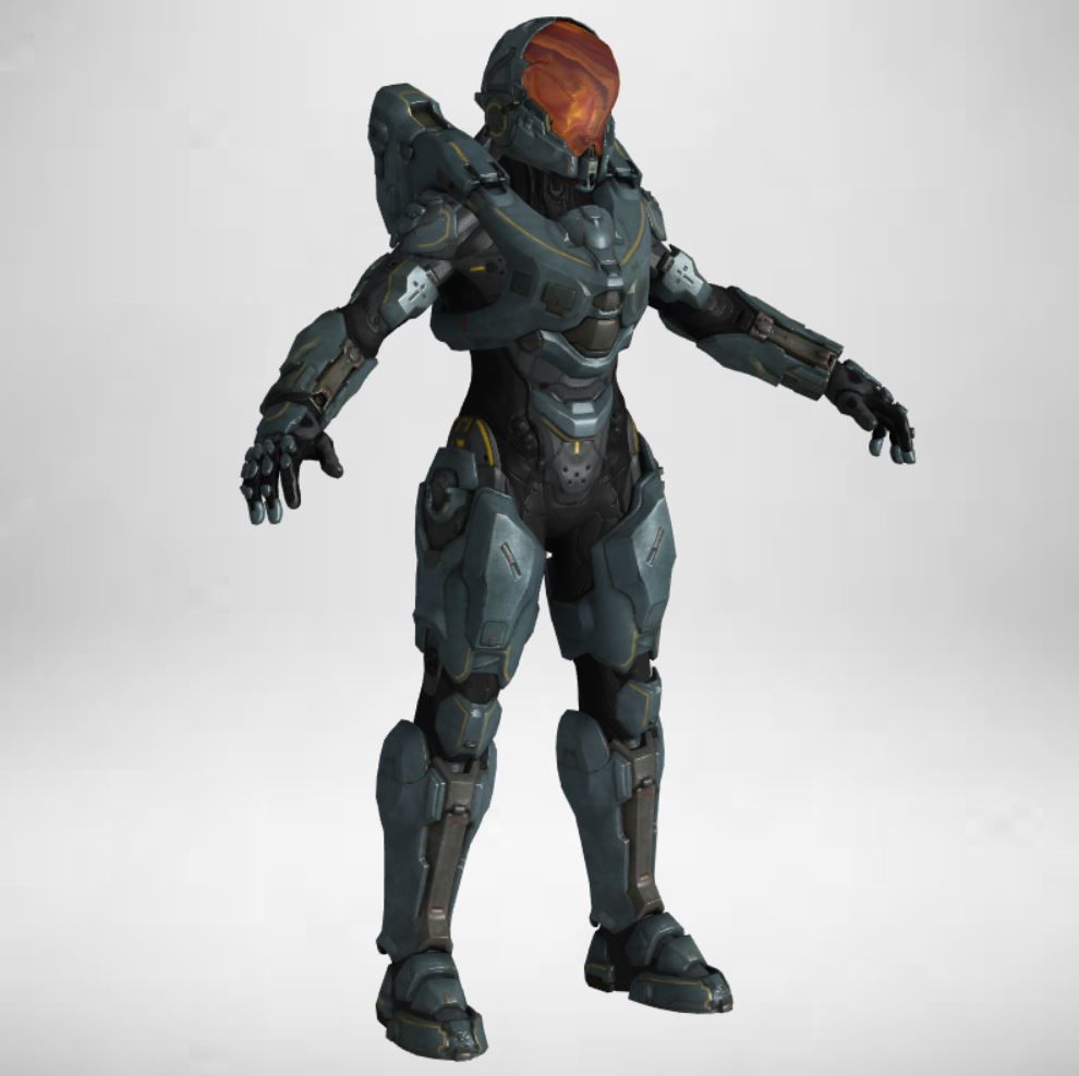 Gameready Future Character - 103 3D model_5