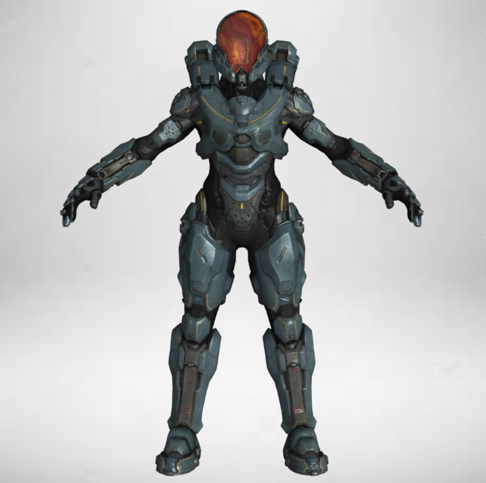 Gameready Future Character - 103 3D model_1