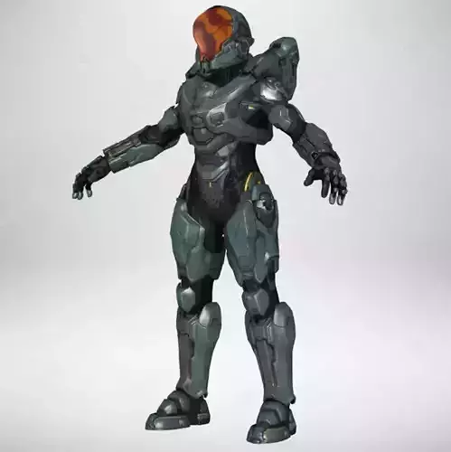 Gameready Future Character - 103 3D model