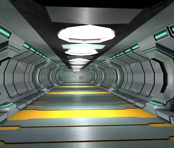 sci fi corridor