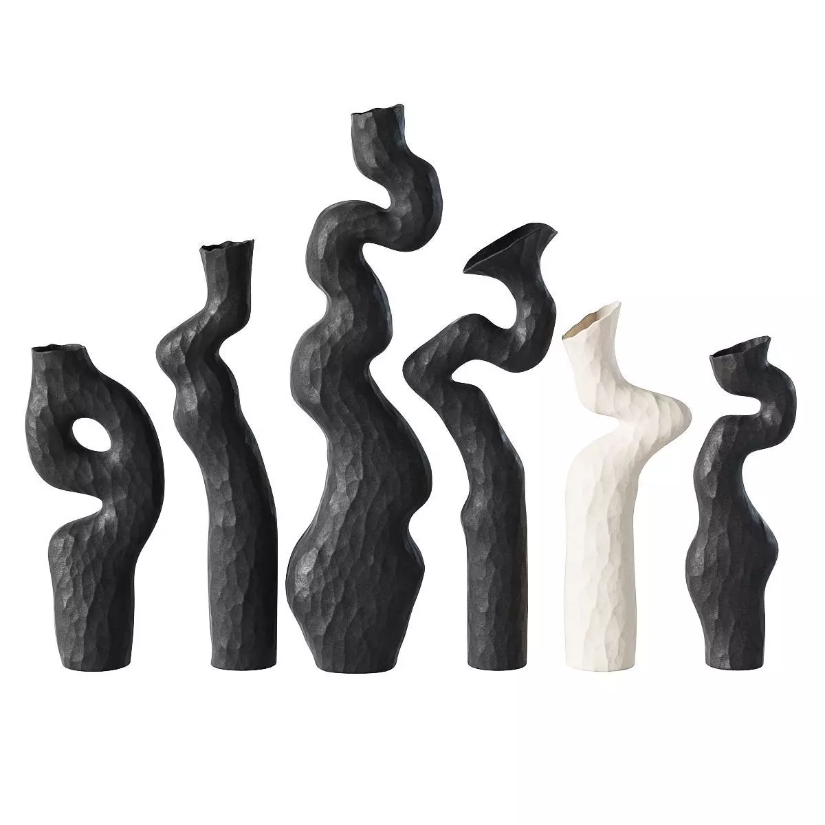 Landscaping Human Form Vases 3D model_0