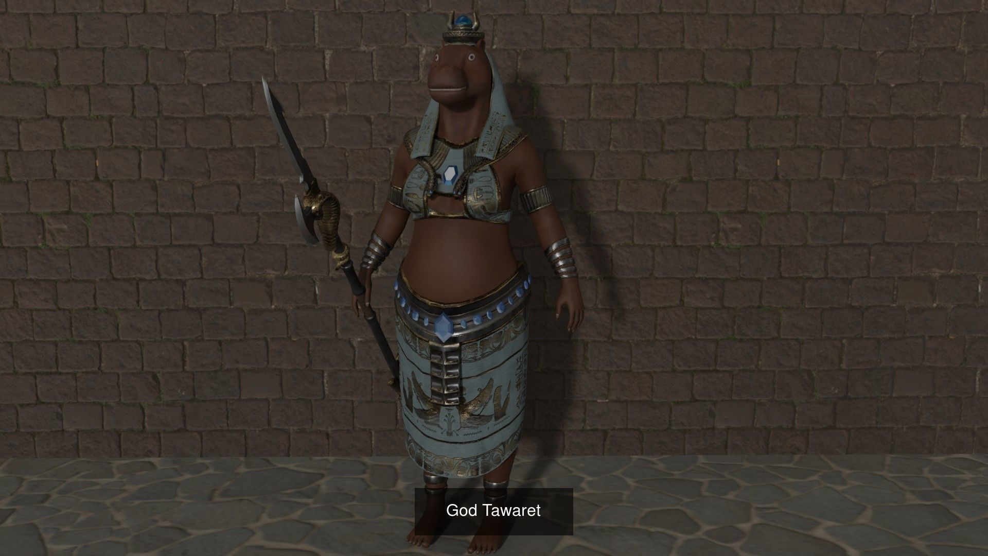 Egyptian Gods - Game Characters 3D Model Collection_14