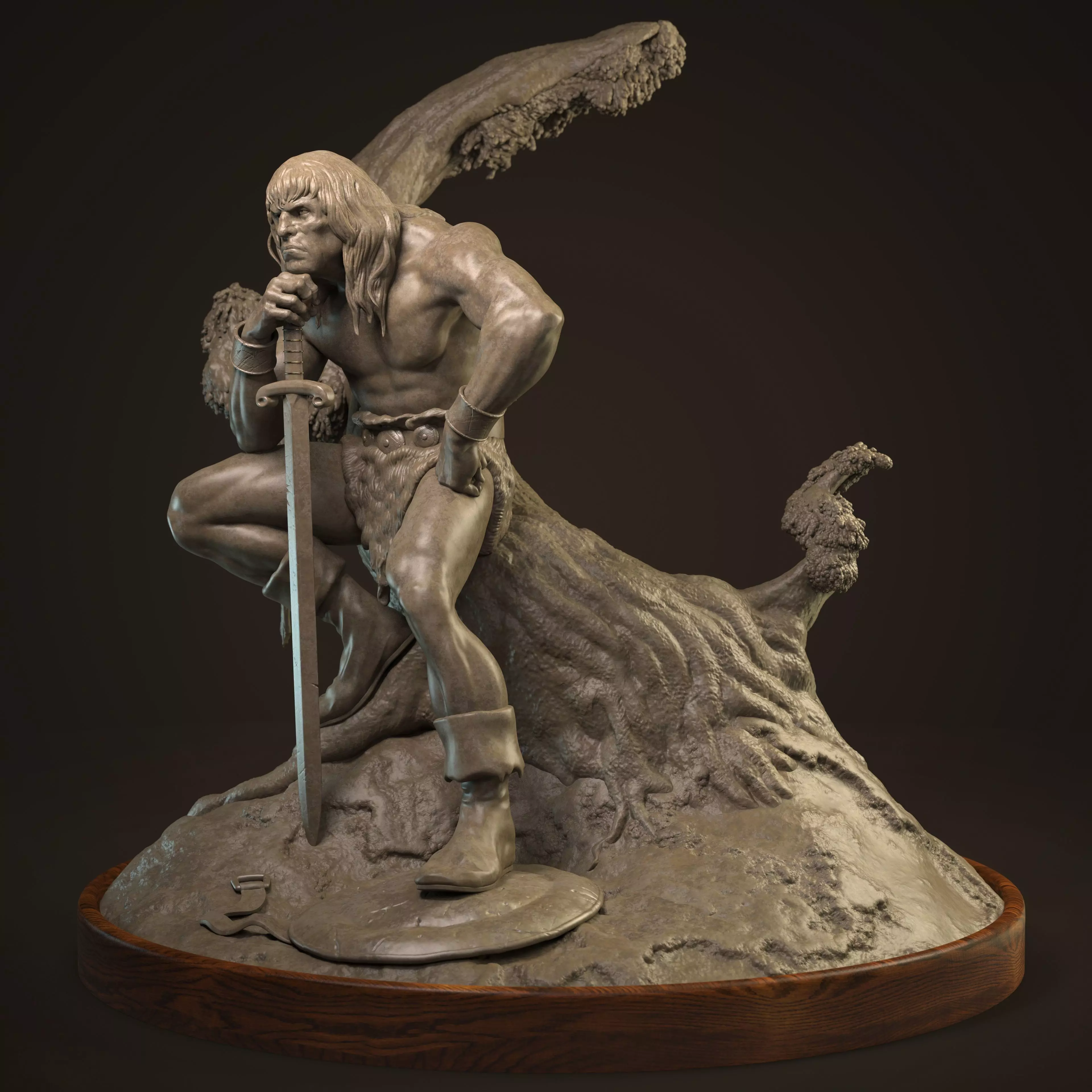 Conan  3D print model_0