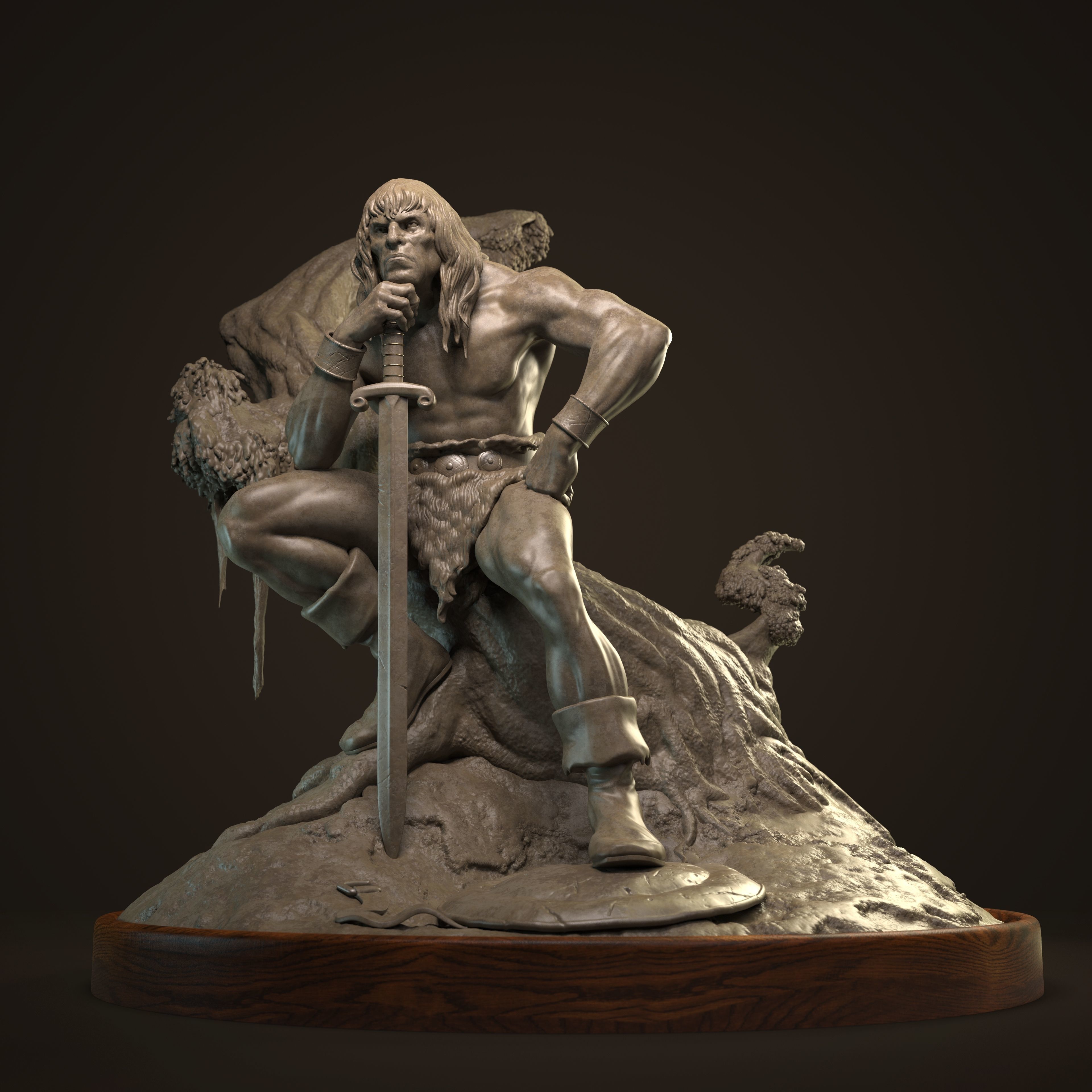 Conan  3D print model_2