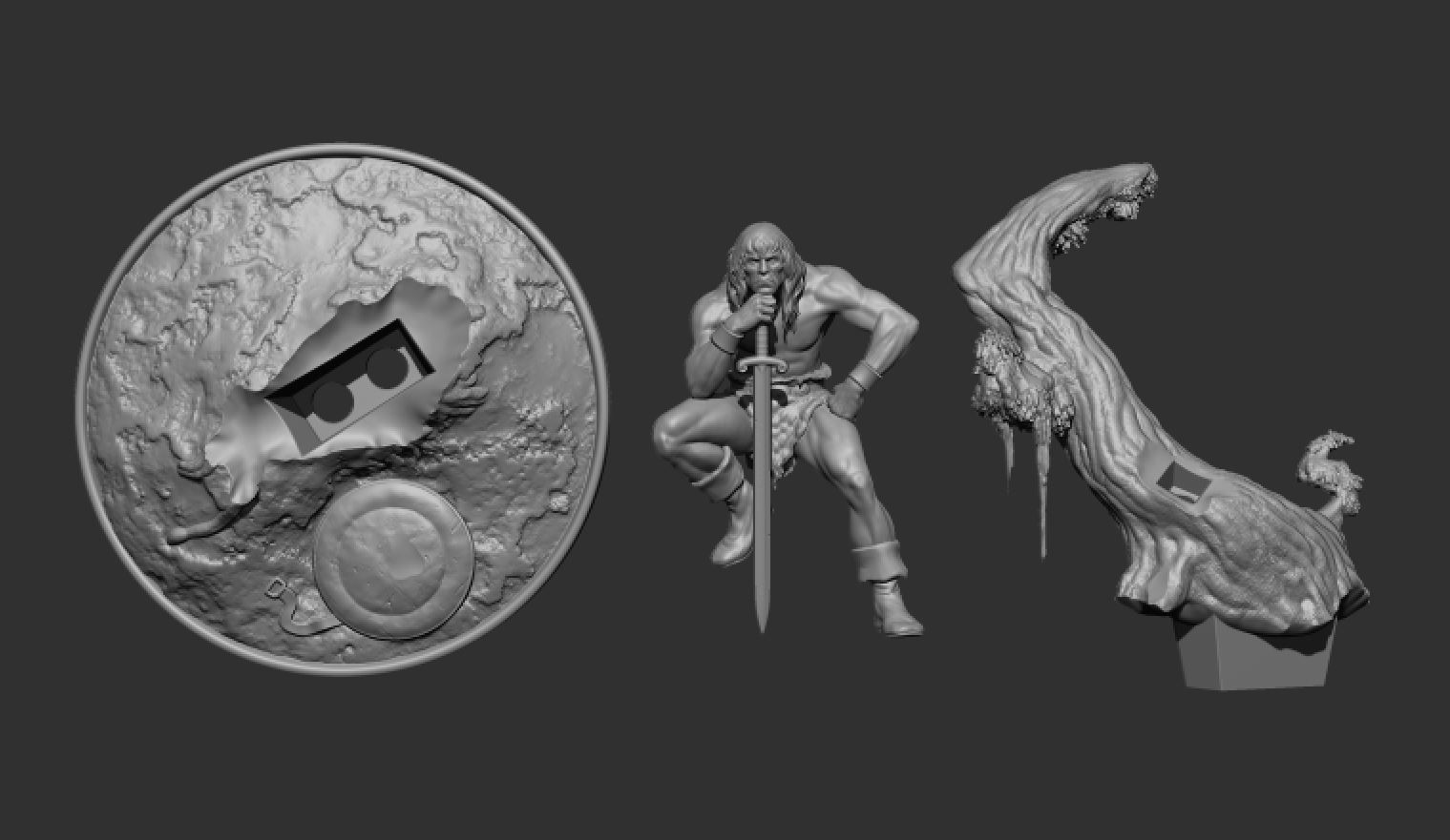 Conan  3D print model_5