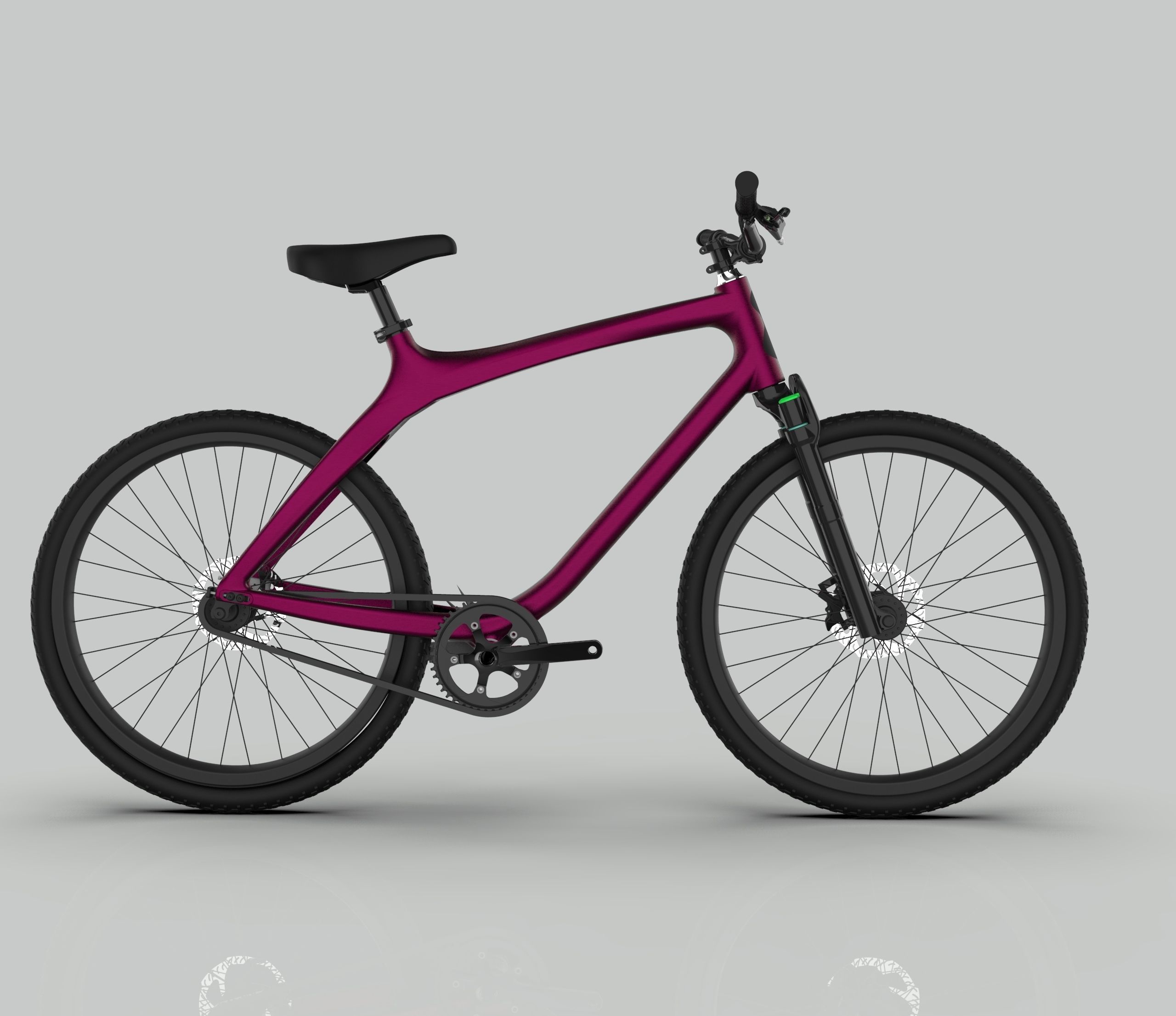 Gogoro eeyo Bicycle model  3D model_3