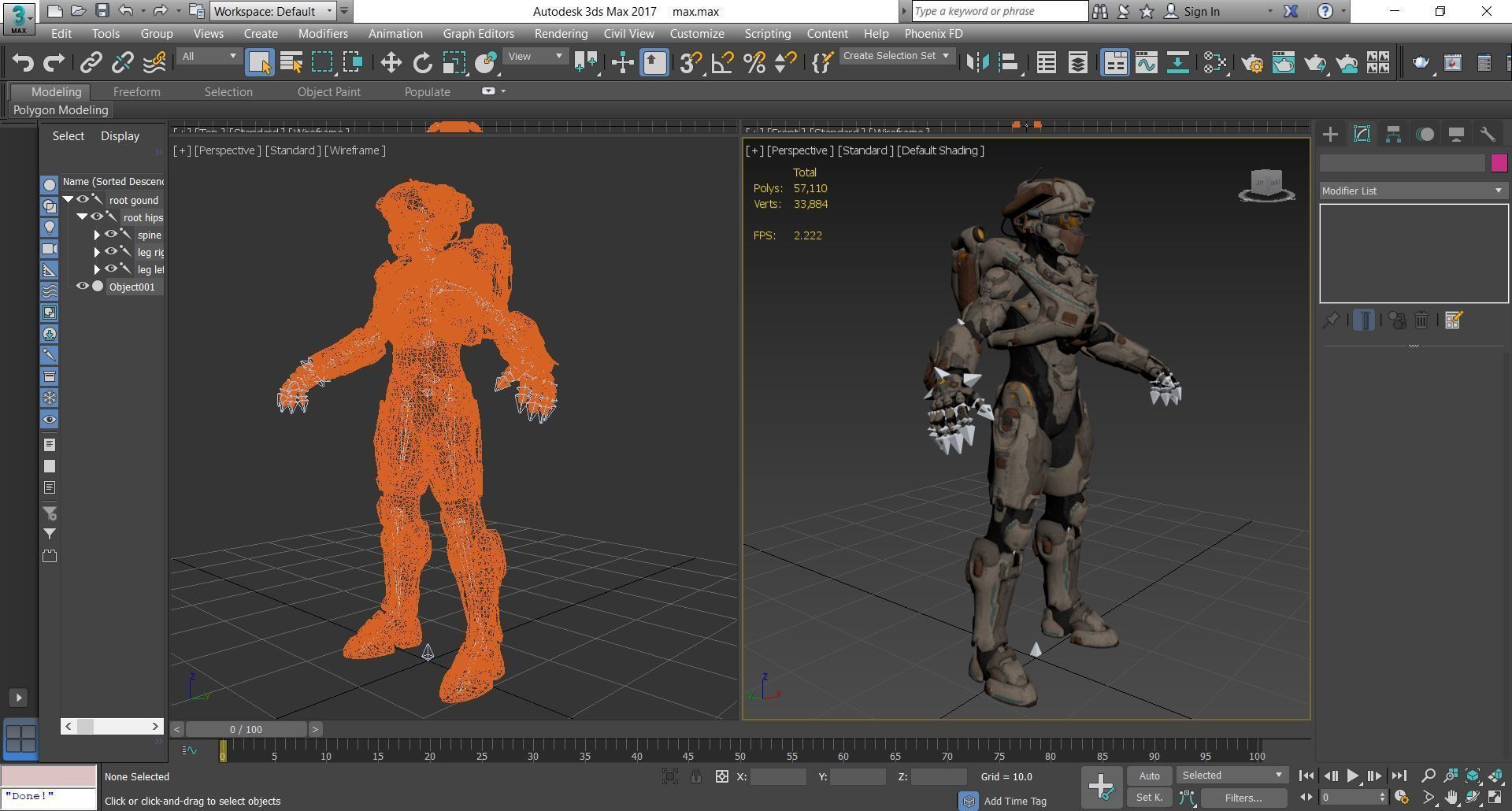 Gameready Future Character - 104 3D model_10