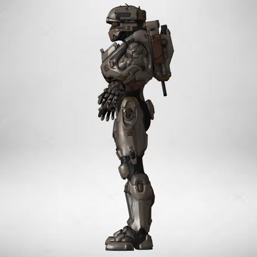 Gameready Future Character - 104 3D model_3
