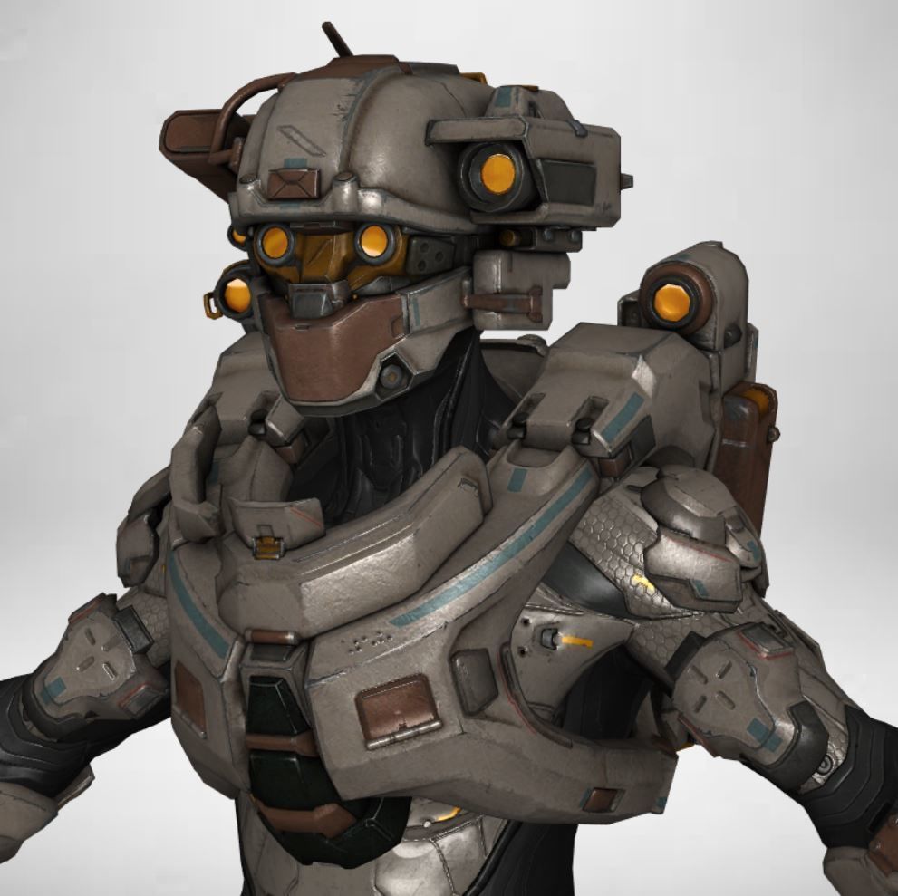 Gameready Future Character - 104 3D model_9