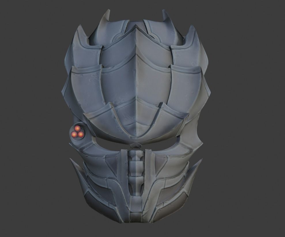 Predator mask -  INFERNO 3D print model_6