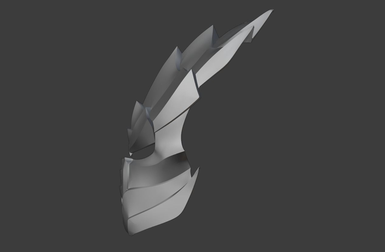 Predator mask -  INFERNO 3D print model_8