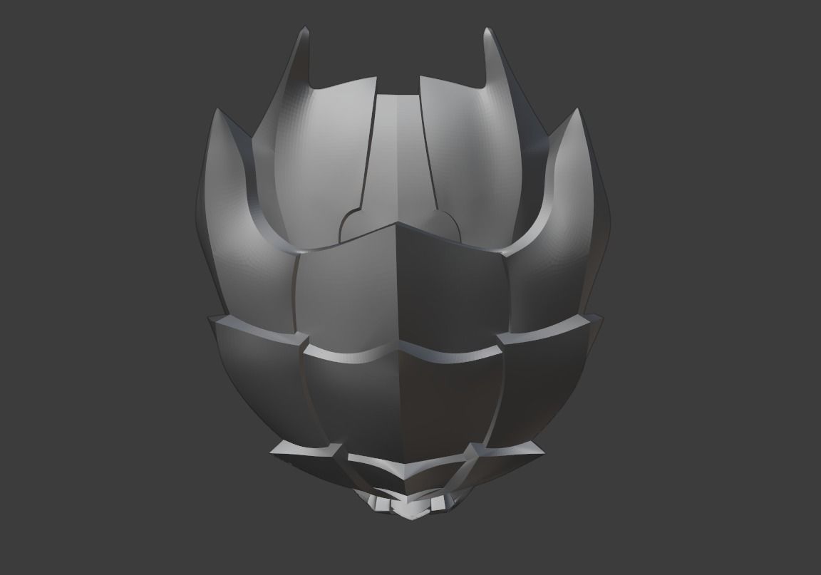 Predator mask -  INFERNO 3D print model_12